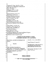 CMP Opposition to NAF Preliminary Injunction