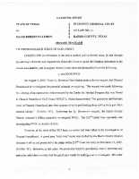 Misdemeanor Motion to Quash