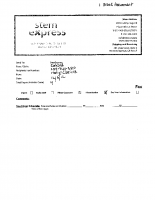 StemExpress Procurement Documents From First Day at Planned Parenthood in Concord, CA