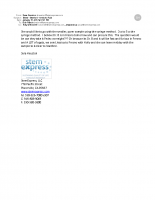 StemExpress Email about Procurement with Dr. Berman