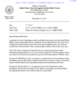 Petition and Excerpts of Record filed with 9th Circuit