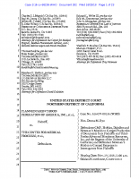 Dkt. 332 Motion to Compel Fetal Tissue Memo