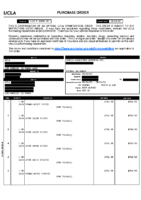 Cercle UCLA Purchase Orders